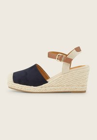 TOM TAILOR DENIM Täistallaga kingad - navy