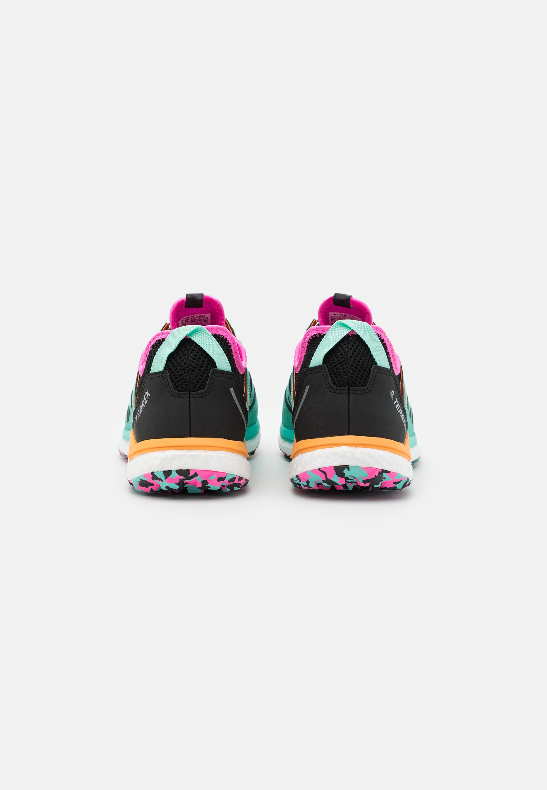 adidas Performance TERREX AGRAVIC FLOW RUNNING - Zapatillas de trail  running - acid mint/core black/screaming pink/menta - Zalando.es