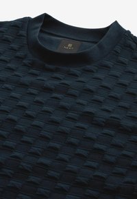 Next TEXTURE CREW  - Mikina - mottled blue