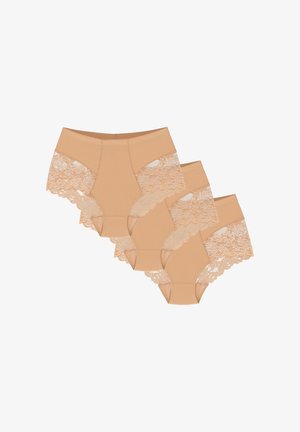 SLIMEA 3 PACK - Lenjerie modelatoare - beige