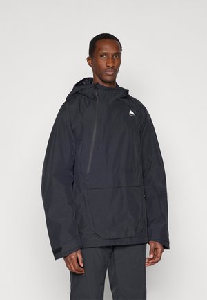 MENS RESERVE RELAXED ANORAK - Lyžiarska bunda - true black
