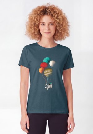 watapparel, BALLOON SPACEMAN - T-shirt print - stargazer