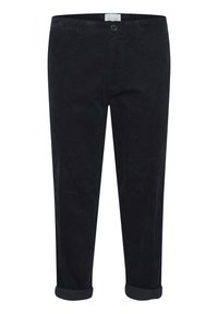 CFPEPE RELAXED FIT LOW CROTCH TAPERED LEG - Hlače - dark navy