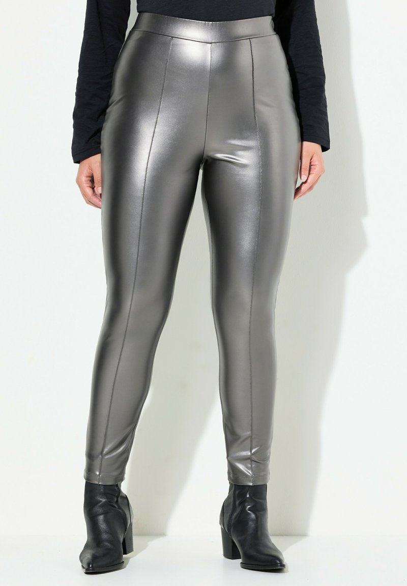 Ulla Popken Leggings - silver