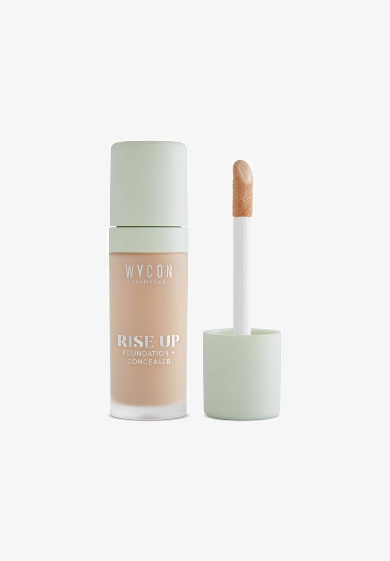 WYCON Cosmetics RISE UP FOUNDATION + CONCEALER FONDOTINTA MULTIFUNZIONE DAL FINISH LUMINOSO E UNIFORMANTE - Fondotinta - natural
