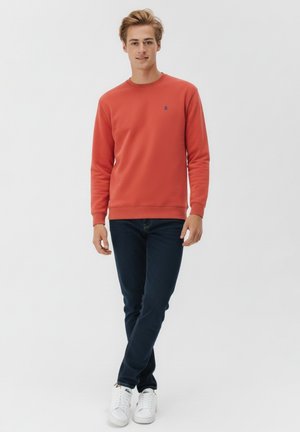 Sudadera - rojo delavé