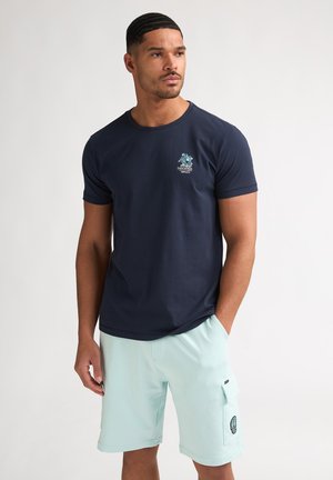 Petrol Industries, MEN T-SHIRT SS - T-shirt print - navy blue