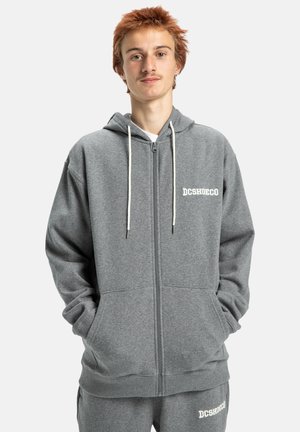 BASELINE - Sweater met rits - krdh dark grey heather
