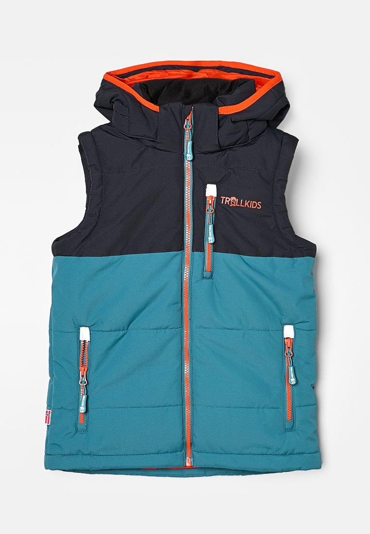 Trollkids Bodywarmer blauw Trollkids Bodywarmer blauw