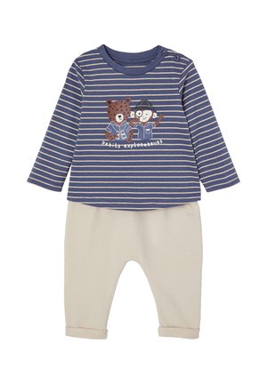 SET - Trousers - blau