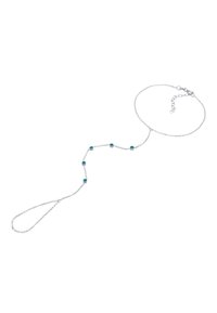 Elli SPARKLING BASIC - MIT KRISTALLEN VON SWAROVSKI® - Anillo - blau