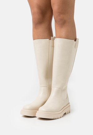 PCTIA CHELSEA KNEE BOOT - Stivali con plateau - birch