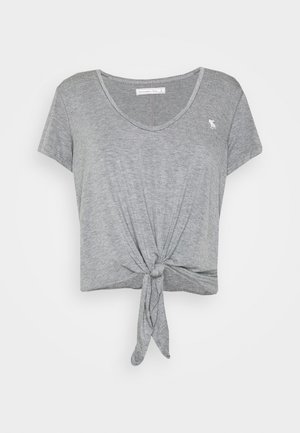 Abercrombie & Fitch T-shirt imprimé - grey