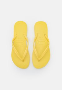 Havaianas SLIM - Sandálias em T - lemon yellow