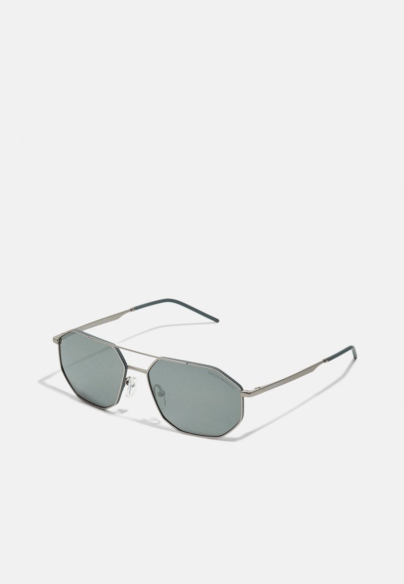 Emporio Armani - Sunglasses - argento opaco, Enlarge