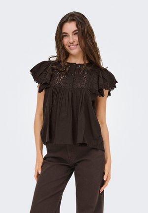 JDY JDYSIGGA - Blouse - chocolate torte