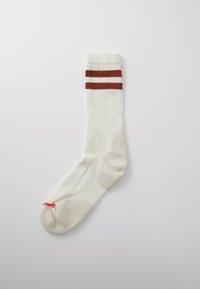 EVERYDAY ATHLETIC STRIPED CREW SOCKS - Urheilusukat - natural