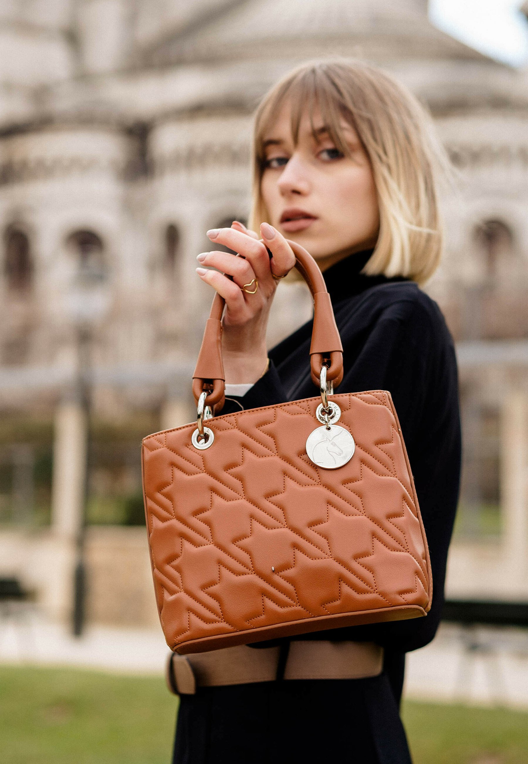 Portefeuille Femme Lamarthe Marron Clair - Occasion, Bon état Avec Une Tache