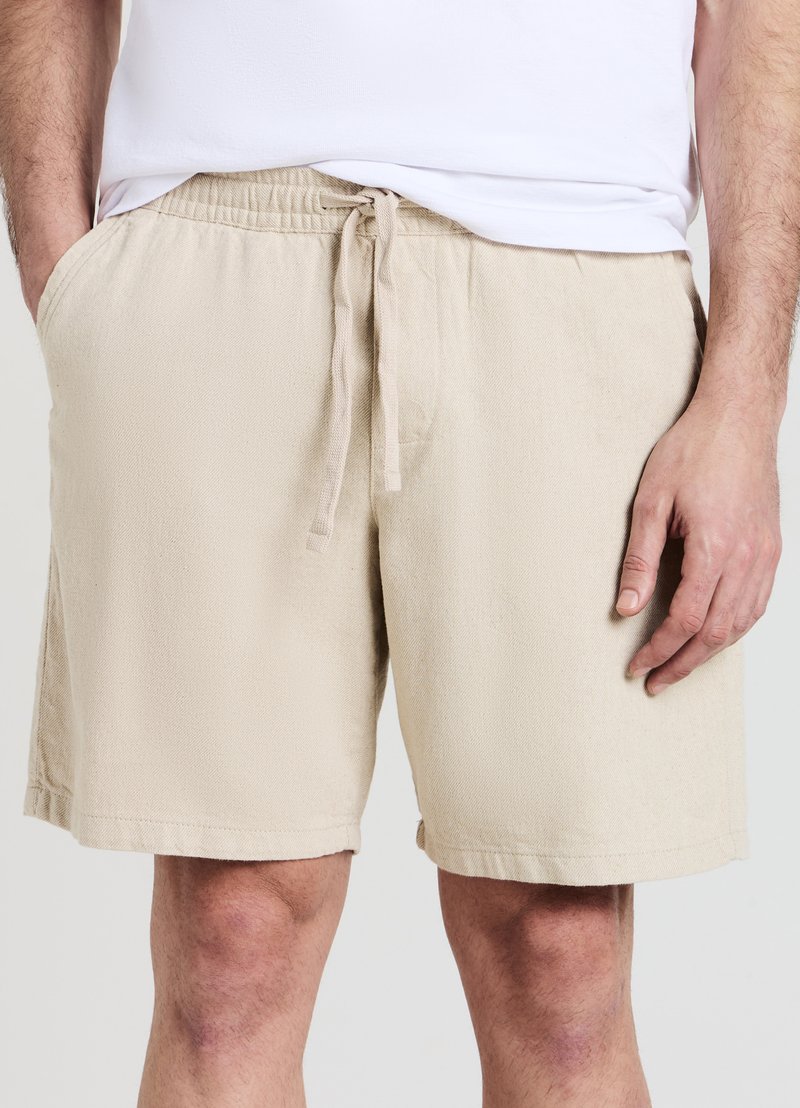 Calliope BIG JOGGER - Pantaloni sportivi - sabbia melange