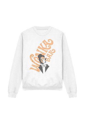Warner Brothers, WILLY WONKA AND THE CHOCOLATE FACTORY WONKA BAR - Sweatshirt - white
