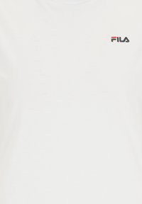 Fila BARI 2PACK - Camiseta estampada - bright white light grey melange