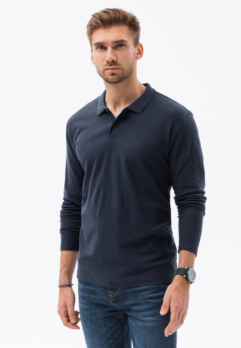 Ombre Poloshirts - navy blue
