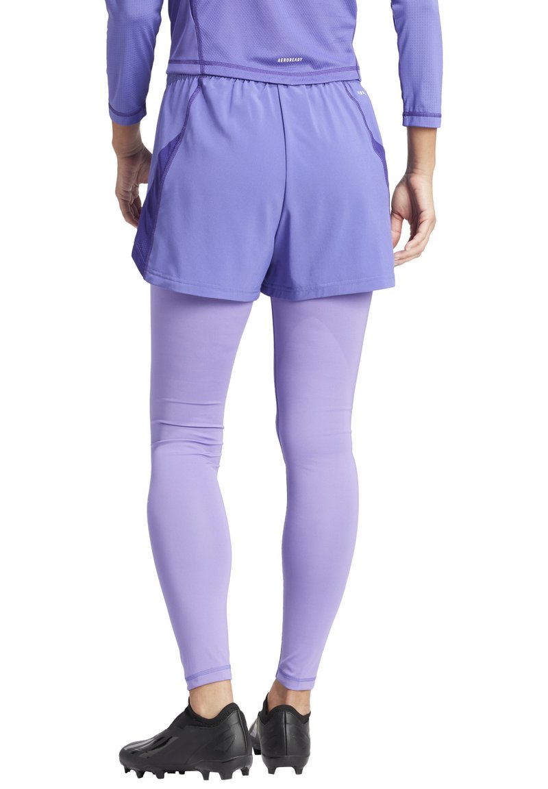 adidas Performance Korte broeken - lila