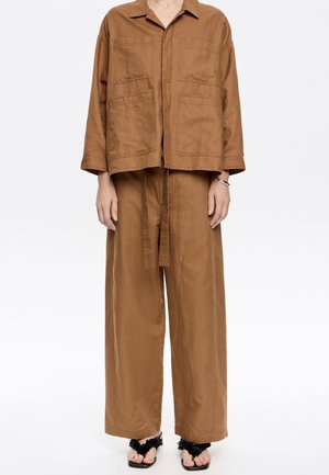 Bimba Y Lola BARREL  - Pantaloni - marron claro