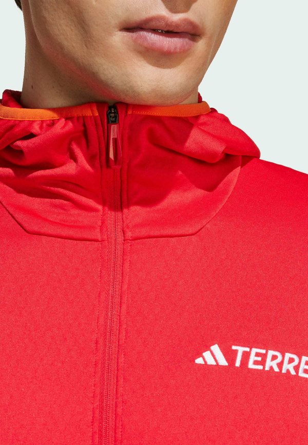 XPERIOR CLIMAWARM LIGHT HOODED - Fleece jacket - pure ruby3