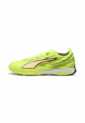 ULTRA 6 MATCH TT - Fotbollsskor till gräs - yellow alert/black/glowing red/lime squeeze