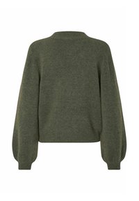 mbyM MOLENDA - Vesta na kopčanje - green leaf