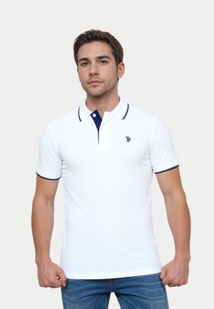 U.S. Polo Assn. SHORTSLEEVE FASHION - Pólóing - weiss