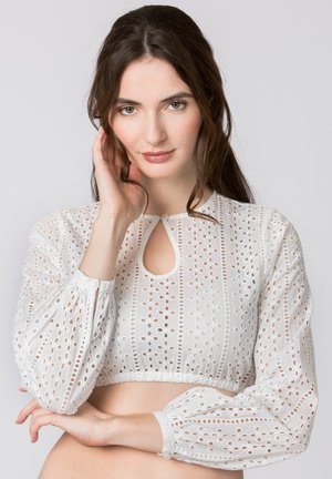 Bluse - weiss