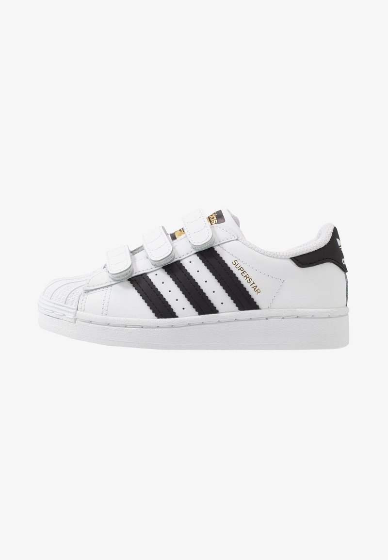 Womens superstar white and black Clearance