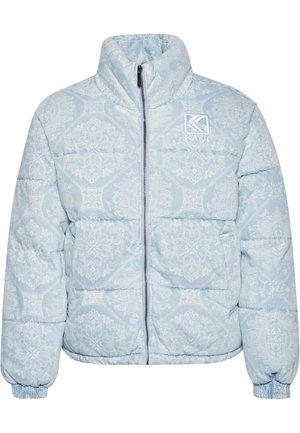 Karl Kani OG PAISLEY  - Talvitakki - bleached blue