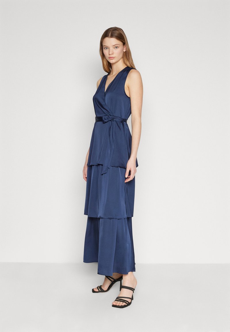 VILA VIENNA RAVENNA ANKLE DRESS - Robe de cocktail - navy blazer/bleu ...