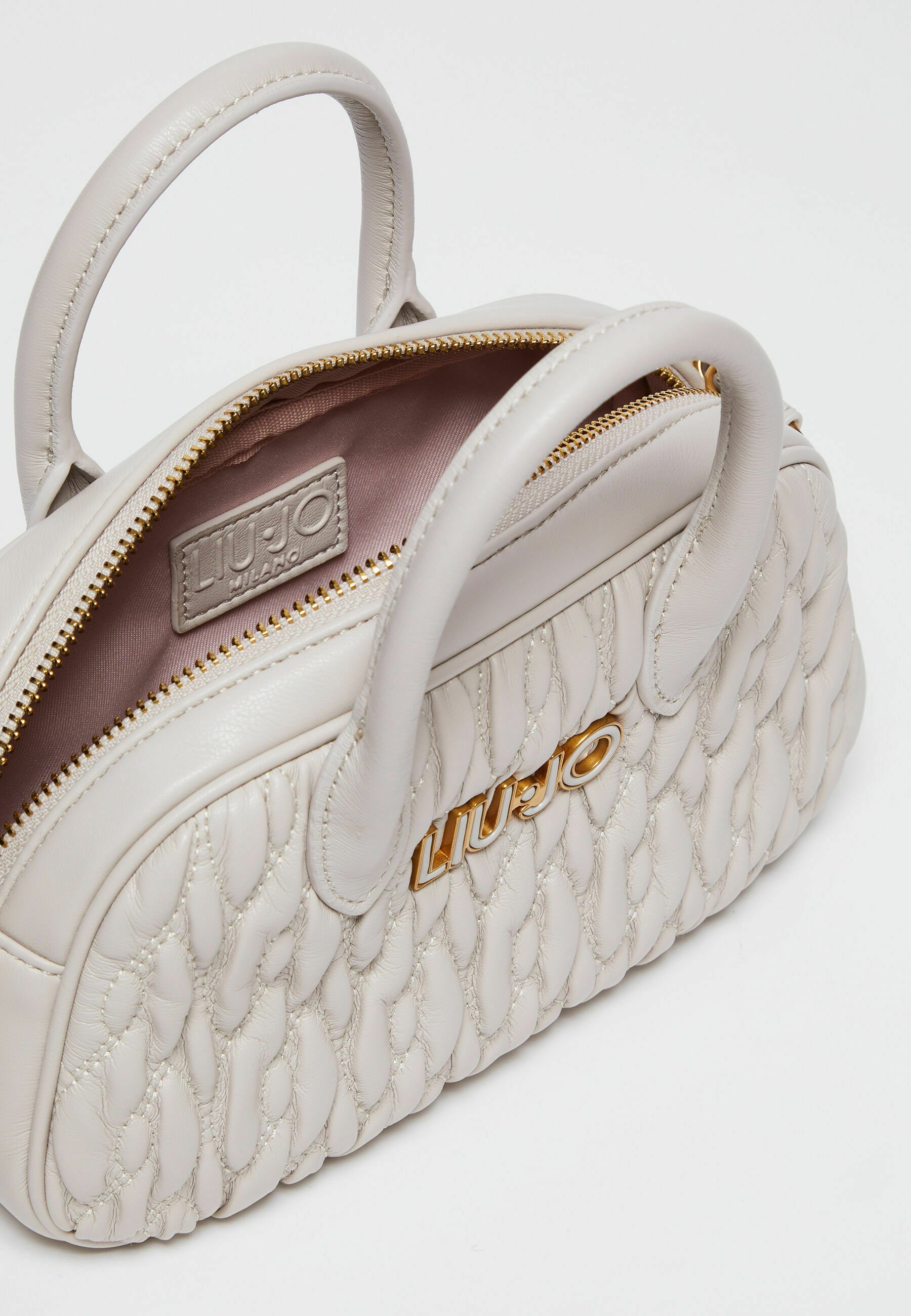 ハンドバッグ LIU JO Woman Handbag Multicolor VA5215T7114 M9145 Medium striped raffia shopping bag colour pink | Liu Jo