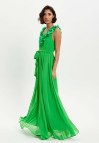 Liquorish LEAF DETAIL - Maxi dress - green