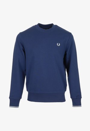 Fred Perry, CREW NECK SWEATSHIRT - Sweatshirt - french navy dusky bleu