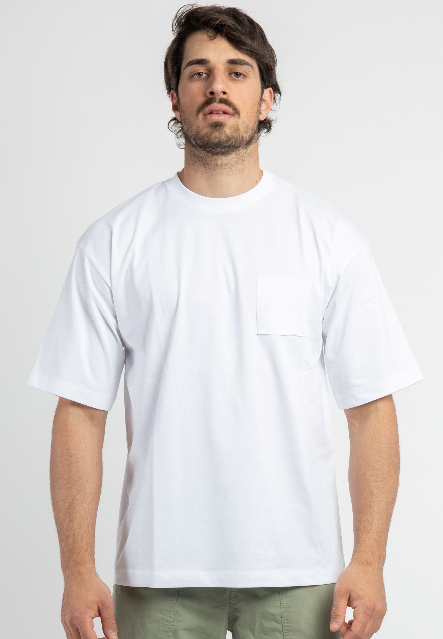 Philippe Model CTSU - T-shirt basic - bianco - Zalando.it