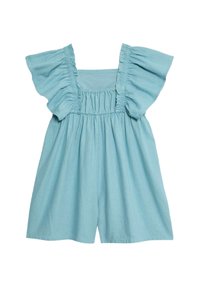 Marks & Spencer RICH FRILL SLEEVE PLAYSUIT  - Combinaison - turquoise