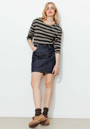 RAYÉ COL ROND - T-shirt à manches longues - rayures multicolores