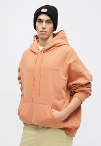 Carhartt WIP HOODED BENTON - Športni pulover - redhaven