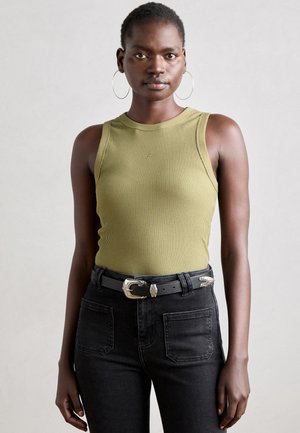 RACER TANK - Top - olive