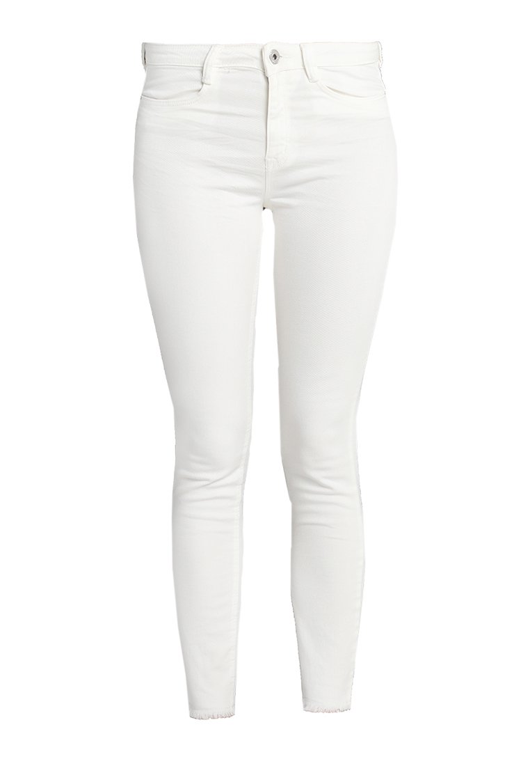 Tom Tailor Denim Jeans Skinny Fit wit denim/whitedenim Tom Tailor Denim Jeans Skinny Fit wit denim/whitedenim