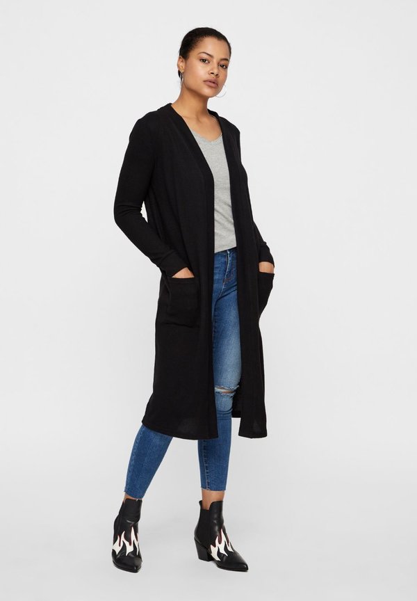 NMCITY LONG CARDIGAN - Strickjacke