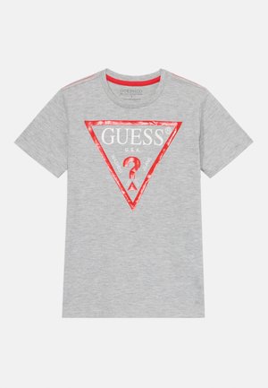 Guess, JUNIOR CORE - T-shirt imprimé - light heather grey