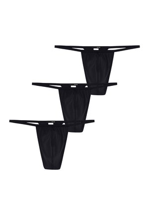 3-PACK PLUMES - Slip - black