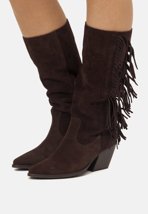 MISSOURI - Cowboy-/Bikerlaarzen - moka