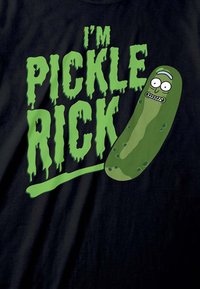 Henry Tiger RICK AND MORTY IM PICKLE RICK - Triko s potiskem - black